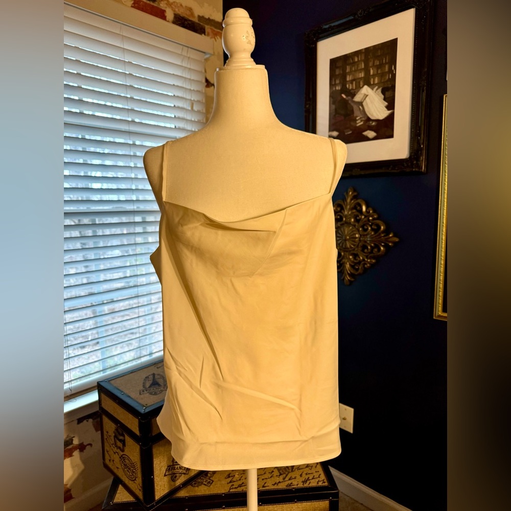 NWT Banana Republic Factory Silky Cowl-Neck Camisole, Size M
